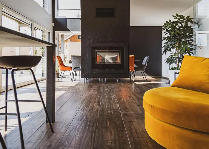 4 Saisons, Avec Piscine Chauffee Et Jacuzzi Gérardmer