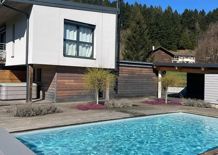 4 Saisons, Avec Piscine Chauffee Et Jacuzzi Vila Gérardmer